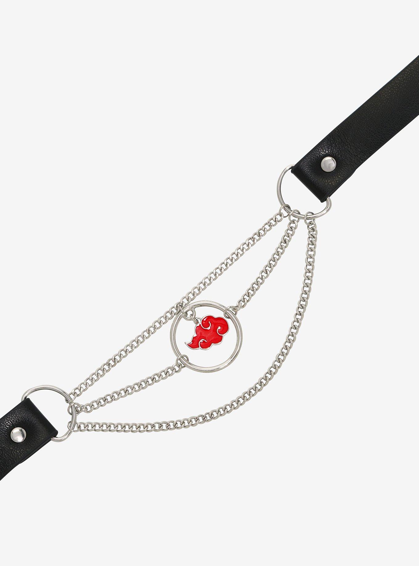 Naruto Shippuden Akatsuki Chain Choker, , alternate