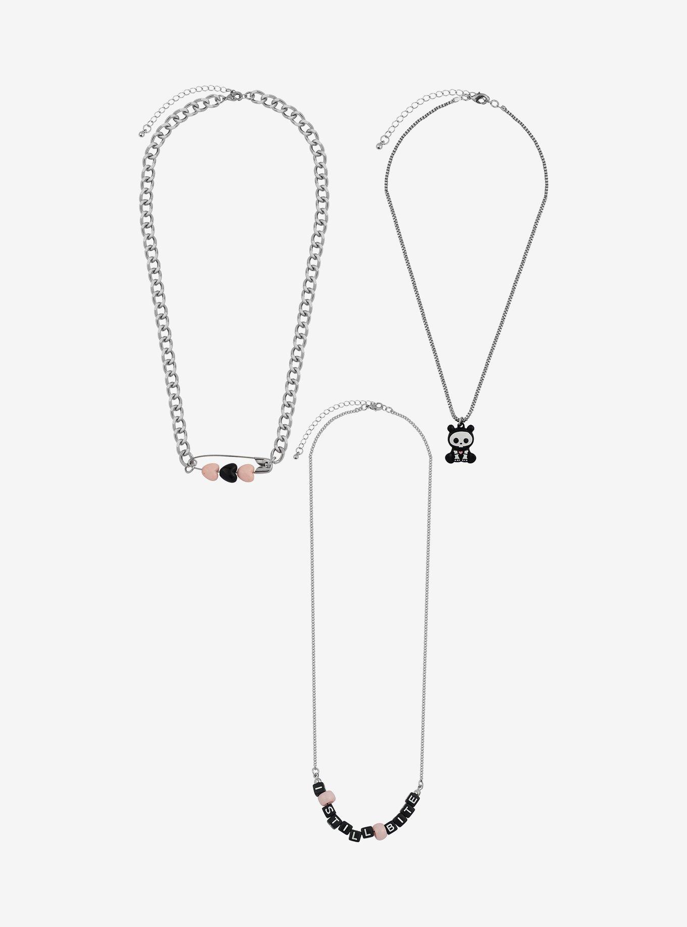 Skelanimals I Still Bite Chain Necklace Set, , alternate