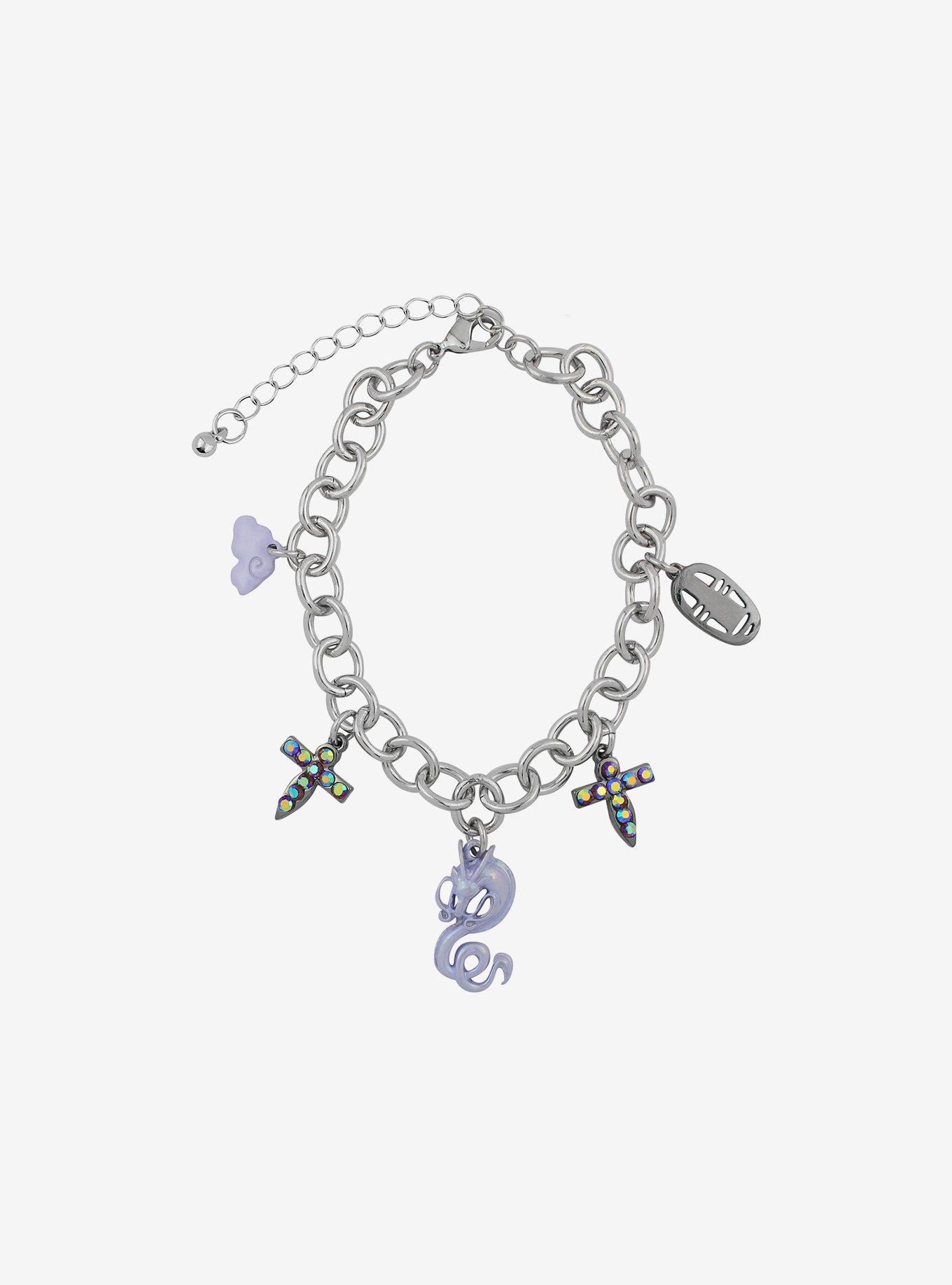 Studio Ghibli Spirited Away Lilac Charm Bracelet, , alternate