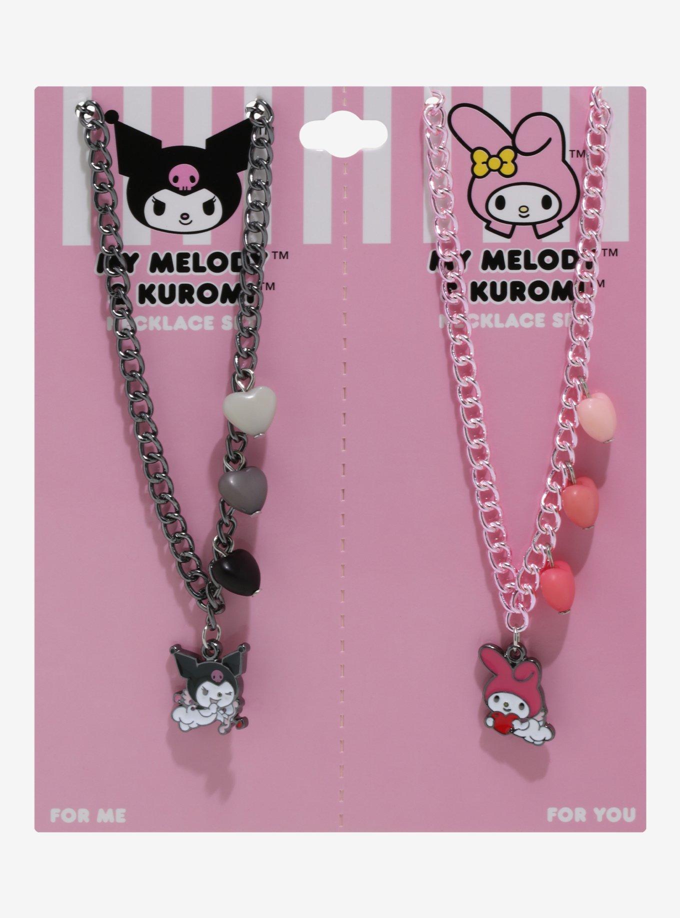 My Melody Heart Best Friend Necklace Set, Hot Topic