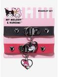 My Melody & Kuromi Bestie Cuff Bracelet Set, , alternate