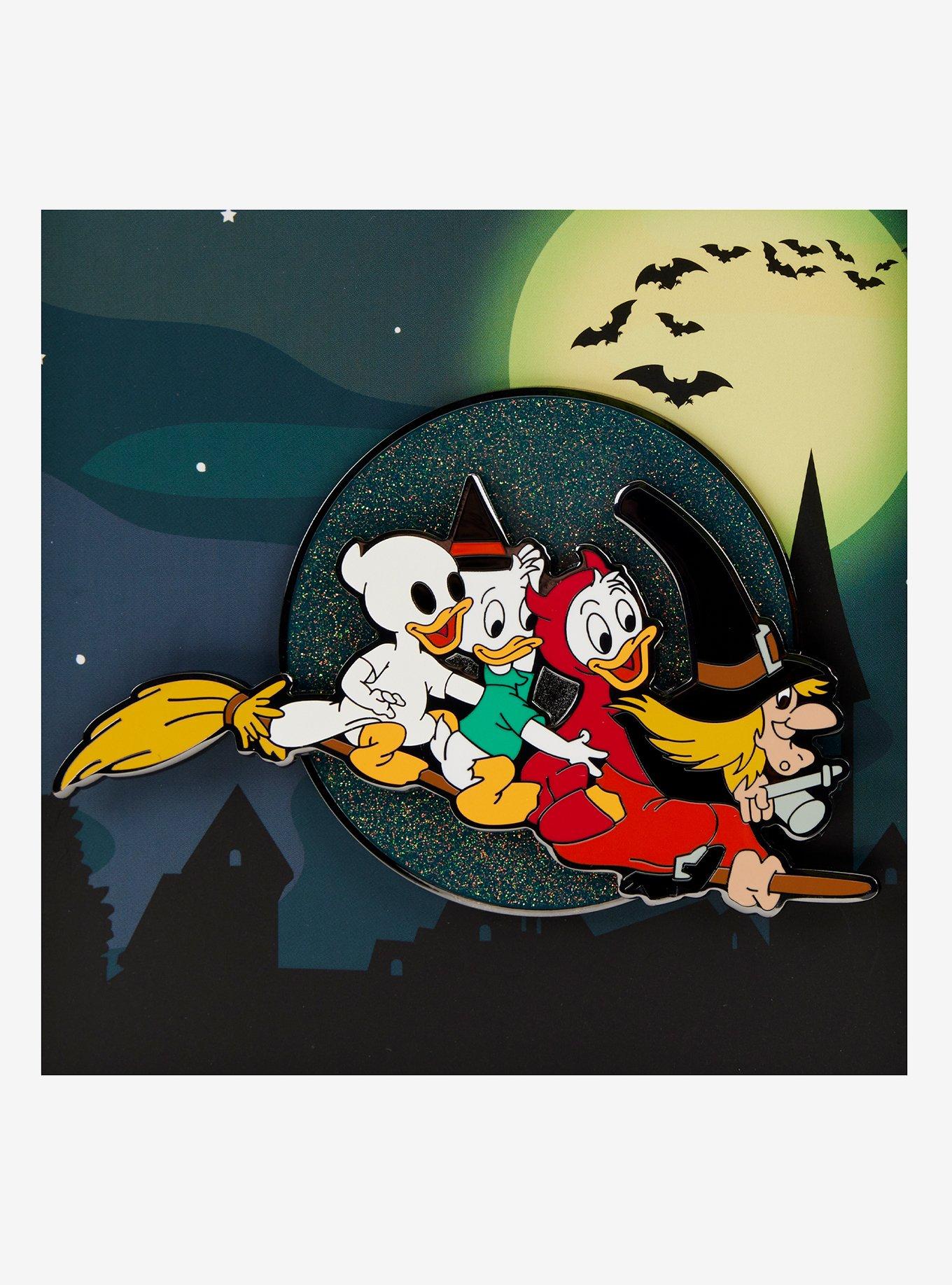 Loungefly Disney Donald Duck Trick Or Treat Sliding Enamel Pin, , alternate
