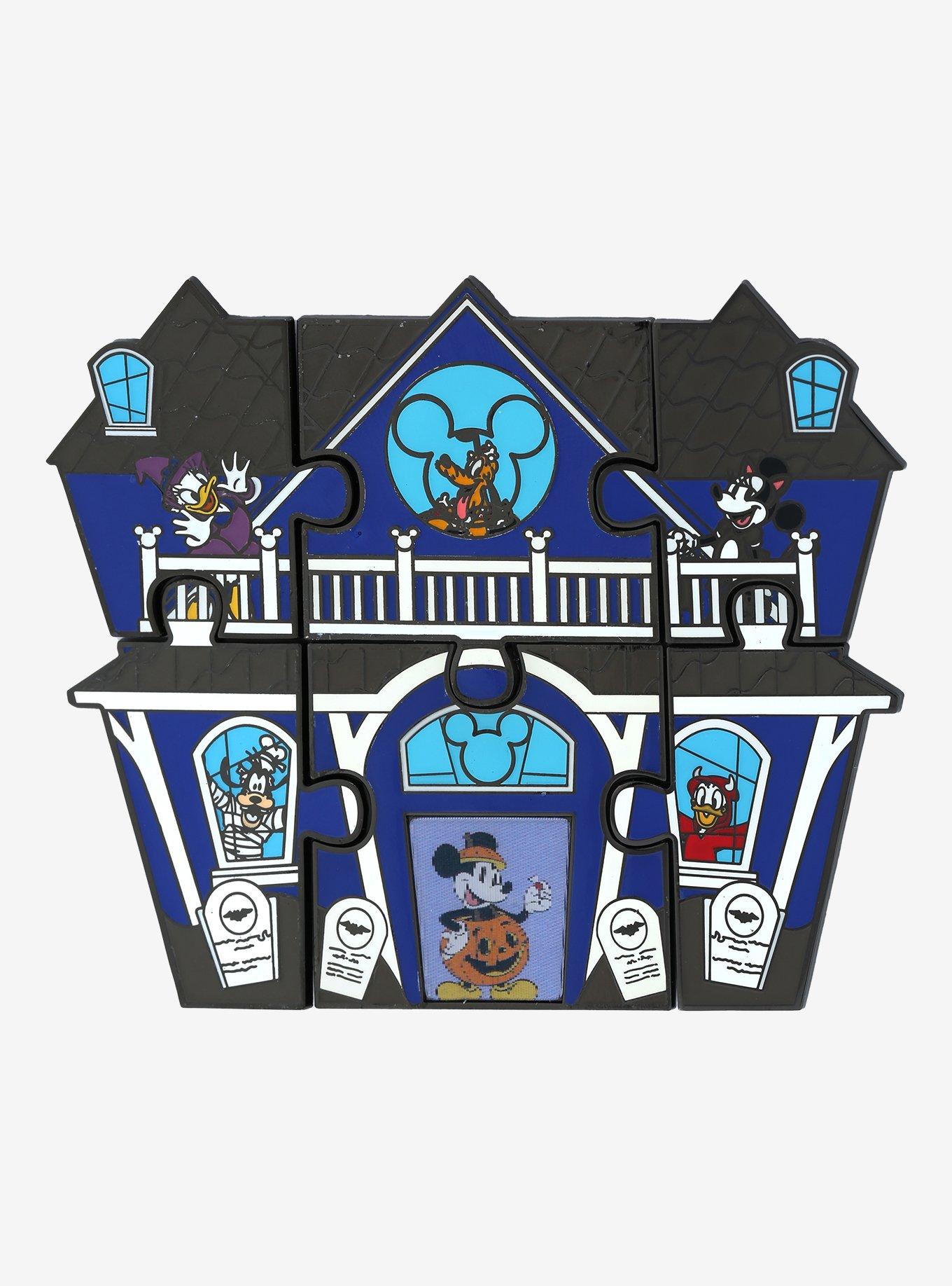 Loungefly Disney Mickey Mouse & Friends Haunted House Puzzle Blind Box Enamel Pin, , alternate