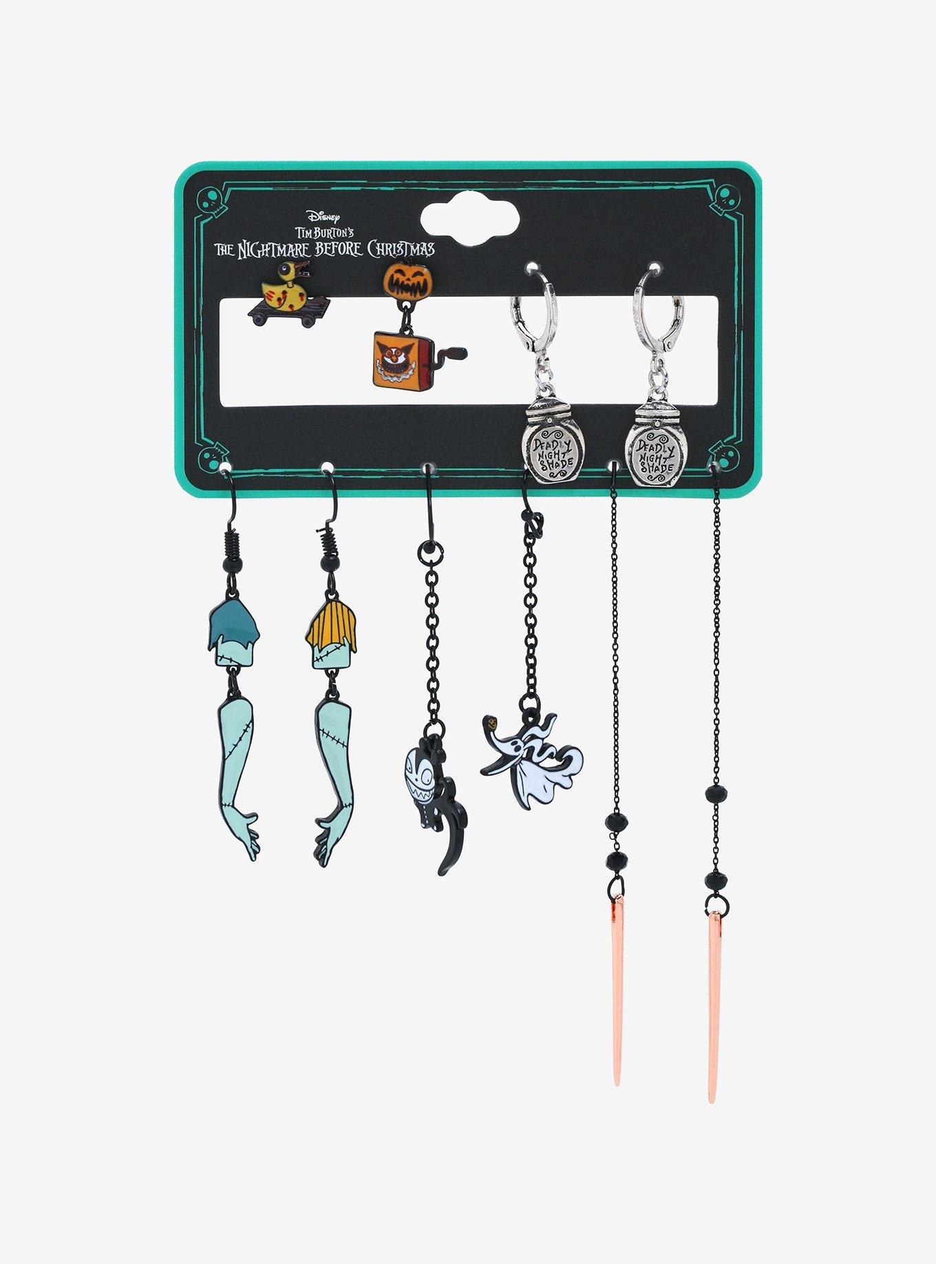Disney The Nightmare Before Christmas Toys Earring Set, , alternate