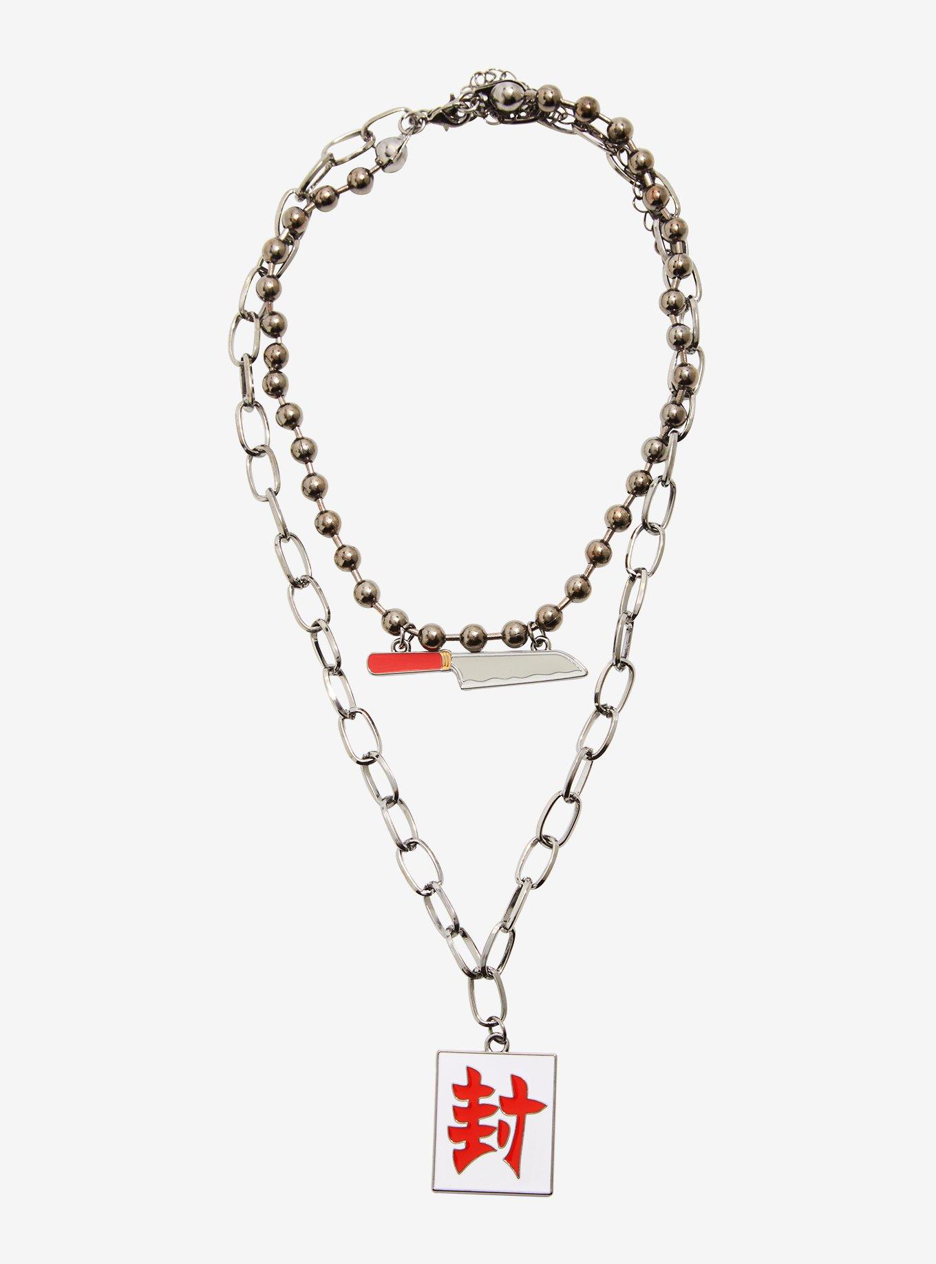Toilet-Bound Hanako-Kun Seal Knife Layered Necklace, , alternate