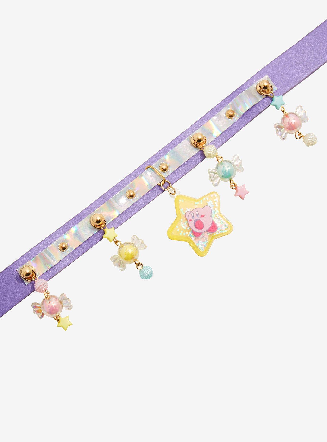 Kirby Pastel Candy Star Glitter Choker, , alternate
