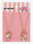 My Melody Heart Best Friend Necklace Set, , alternate