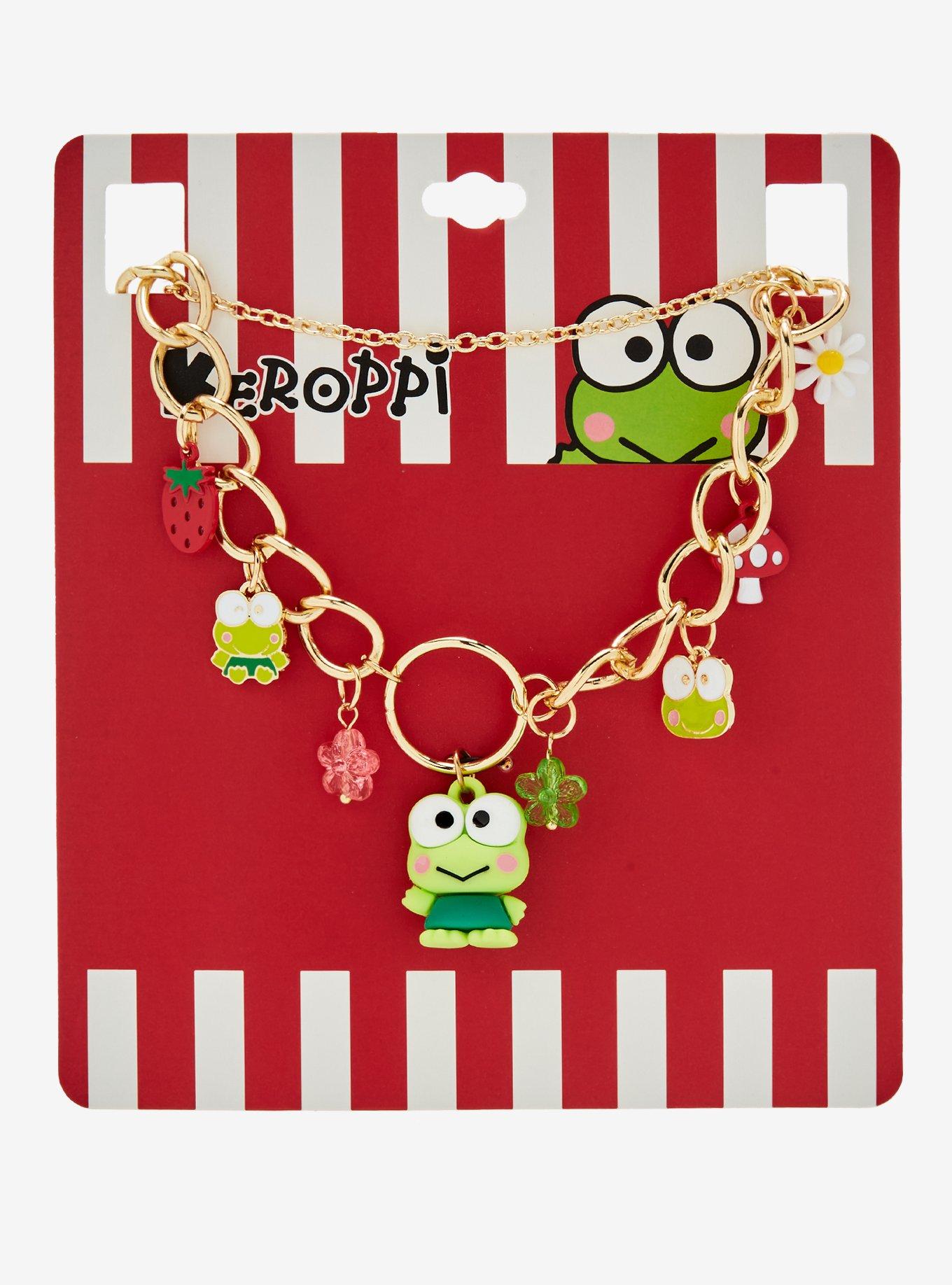 Keroppi O-Ring Charm Necklace, , alternate