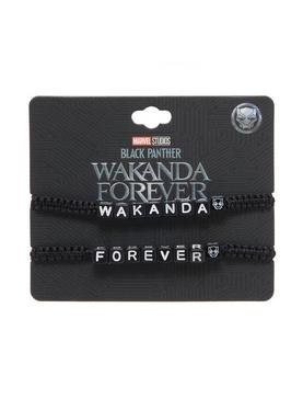 Marvel Black Panther: Wakanda Forever Best Friend Cord Bracelet Set, , hi-res