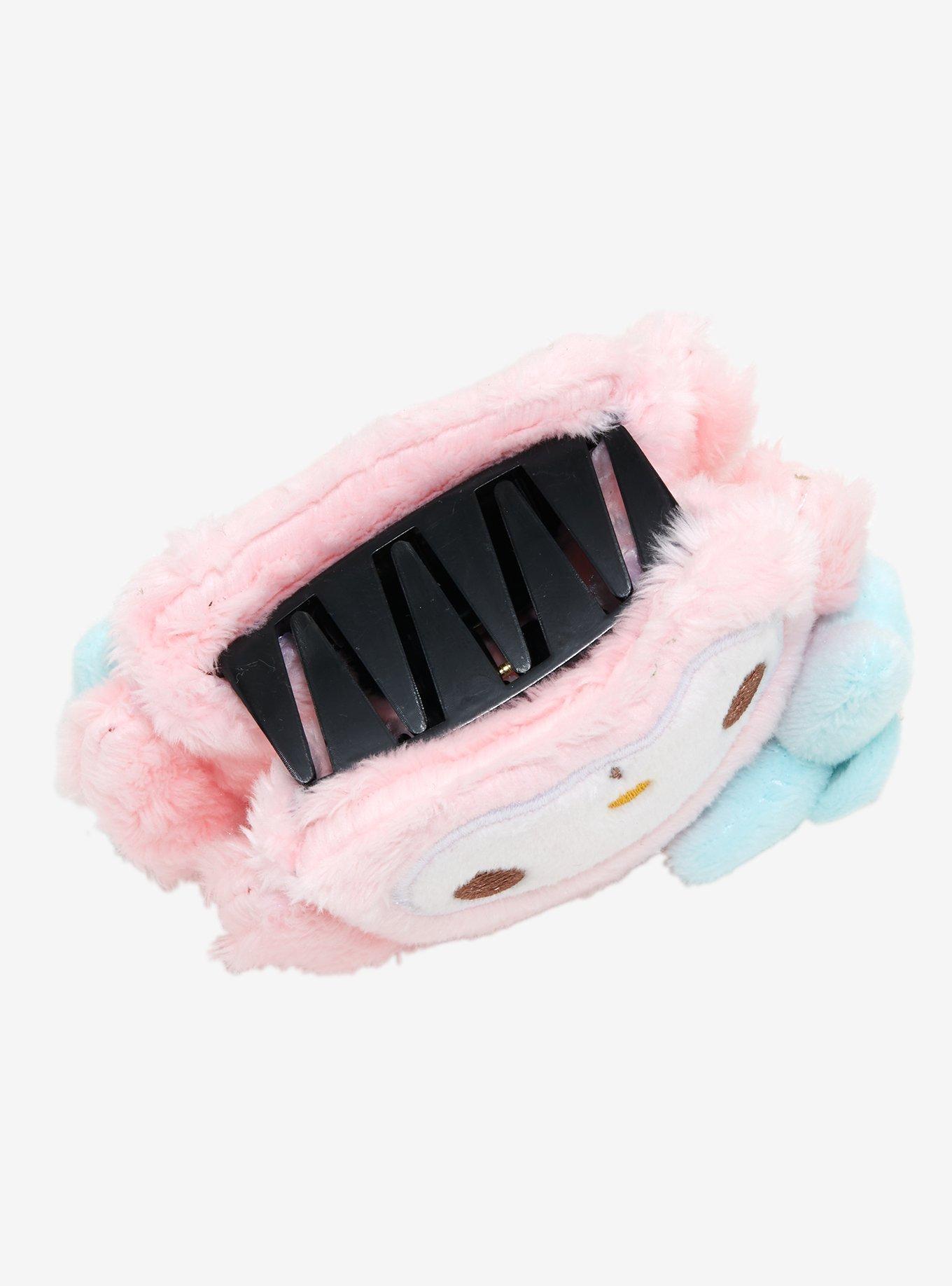 My Melody Fuzzy Figural Claw Hair Clip, , alternate