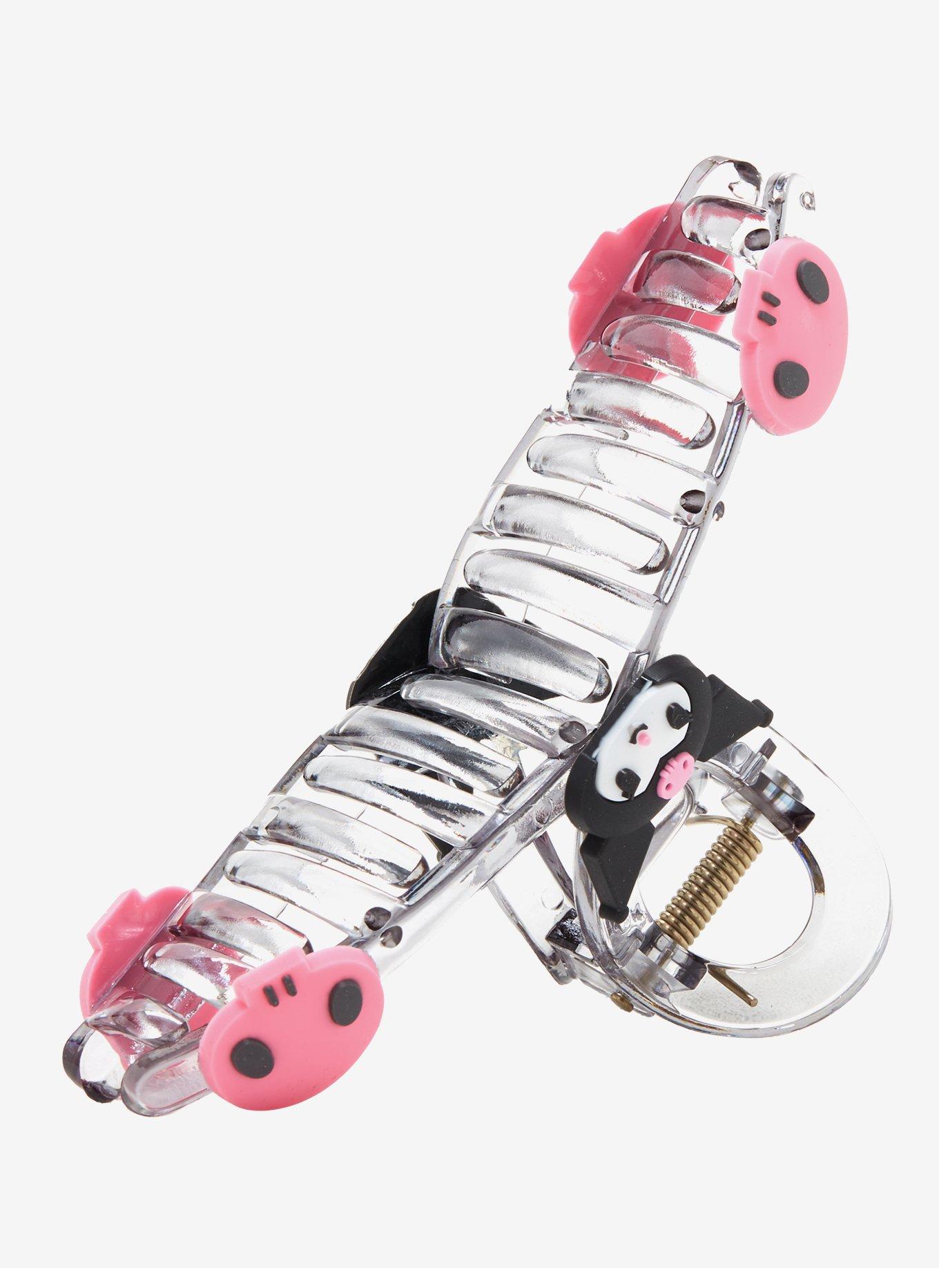 Kuromi Skull Acrylic Claw Hair Clip, , alternate