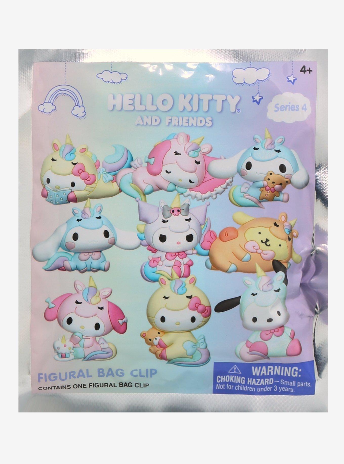 Hello Kitty And Friends Series 4 Unicorn Blind Bag Key Chain, , alternate