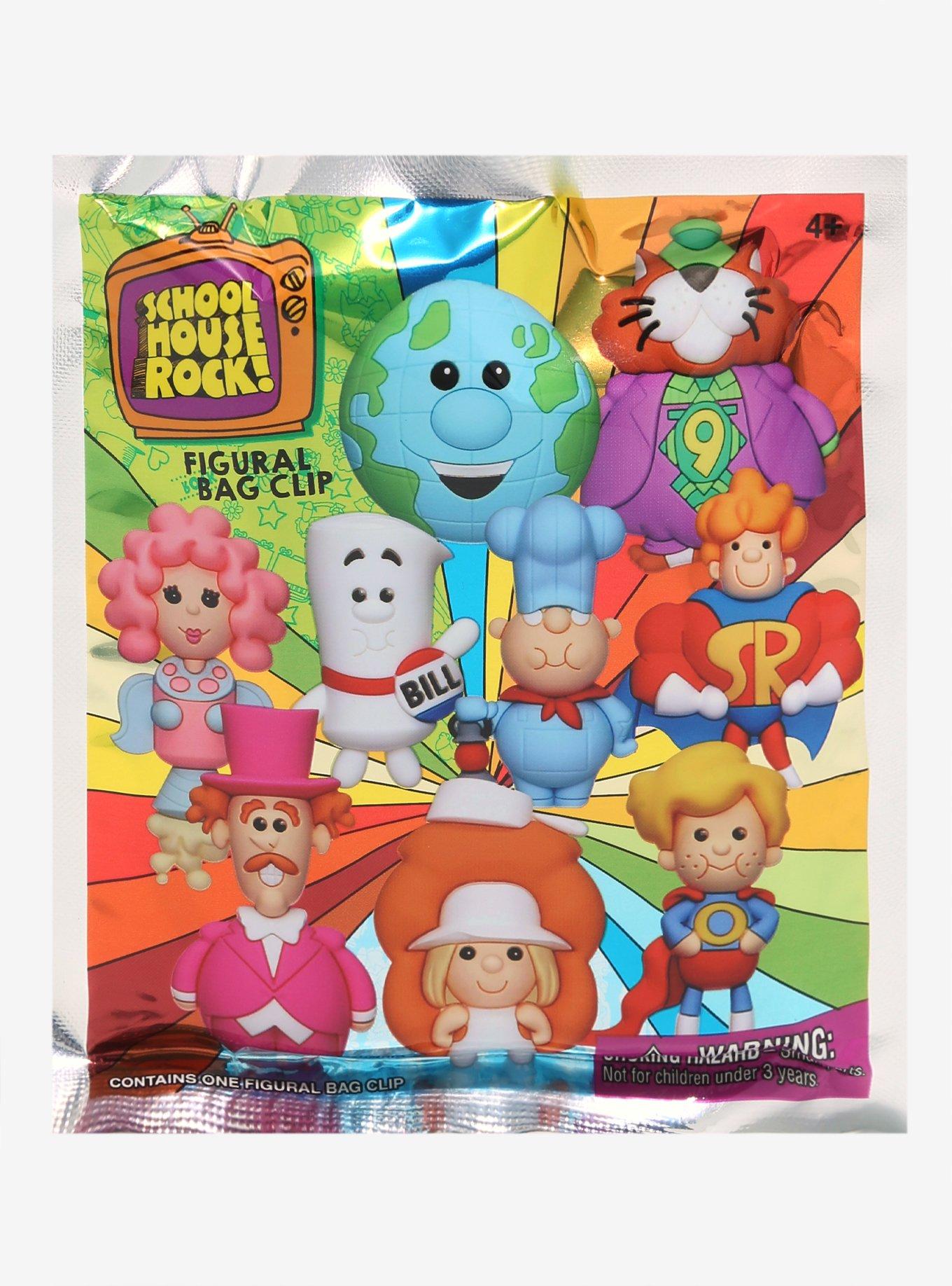 School House Rock Blind Bag Figural Key Chain, , alternate