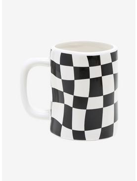 Wavy Checkered Mug, , hi-res