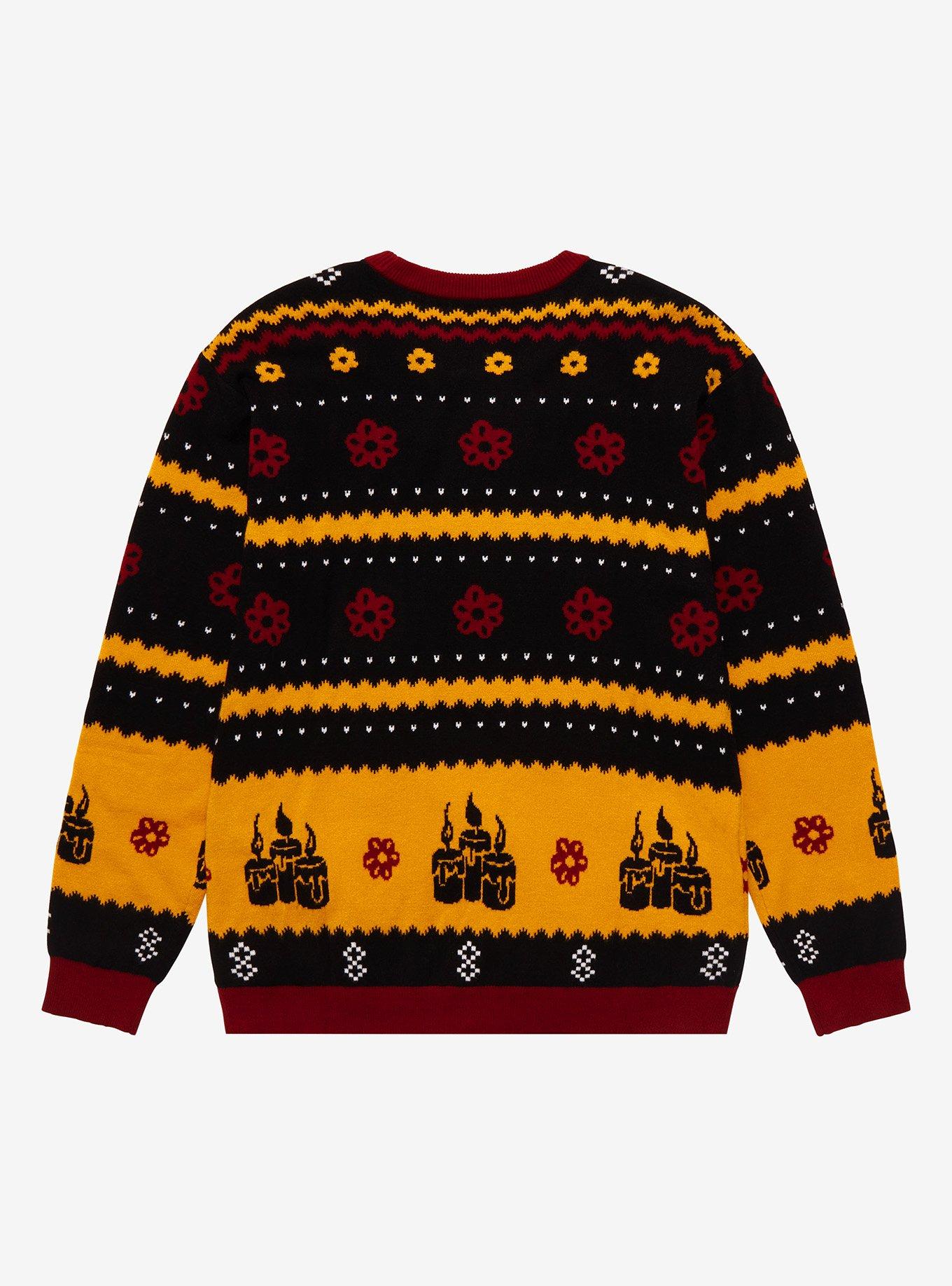 Disney Pixar Coco Miguel Icons Light-Up Holiday Sweater - BoxLunch Exclusive , BLACK, alternate