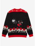 Disney The Nightmare Before Christmas Chibi Jack Skellington & Zero Holiday Sweater - BoxLunch Exclusive, BLACK, alternate