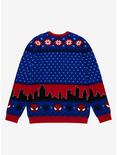 Marvel Spider-Man Chibi Spidey Holiday Sweater - BoxLunch Exclusive, BLUE, alternate