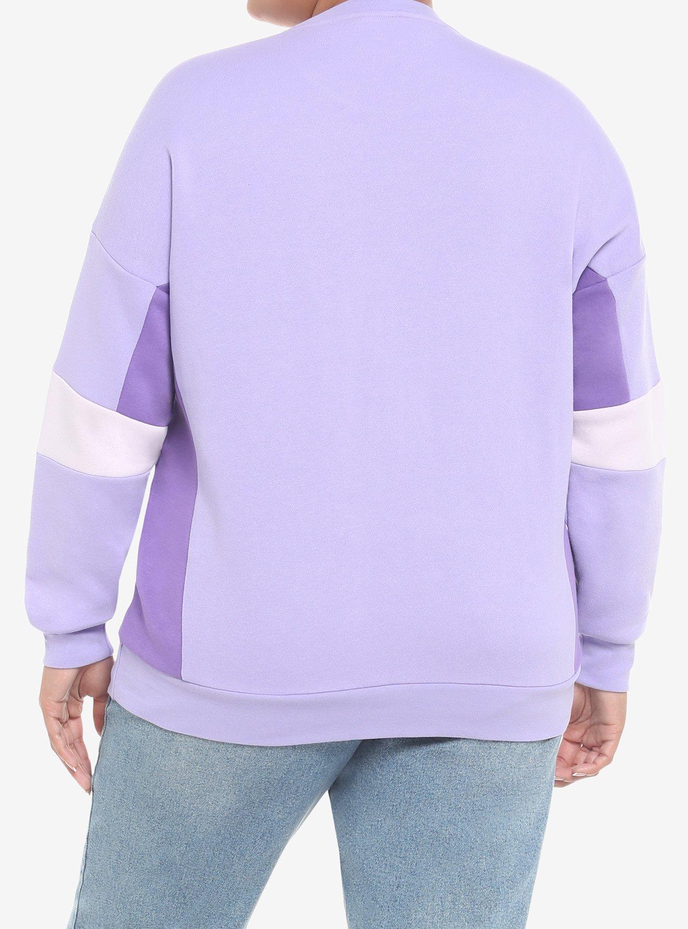 Her Universe Marvel Black Panther: Wakanda Forever Color-Block Girls Sweatshirt Plus Size, MULTI, alternate