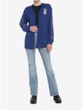Her Universe Doctor Who Icon Embroidered Open Cardigan, DARK BLUE, alternate