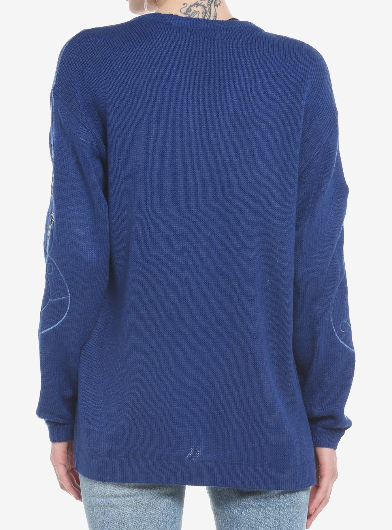 Her Universe Doctor Who Icon Embroidered Open Cardigan, DARK BLUE, alternate