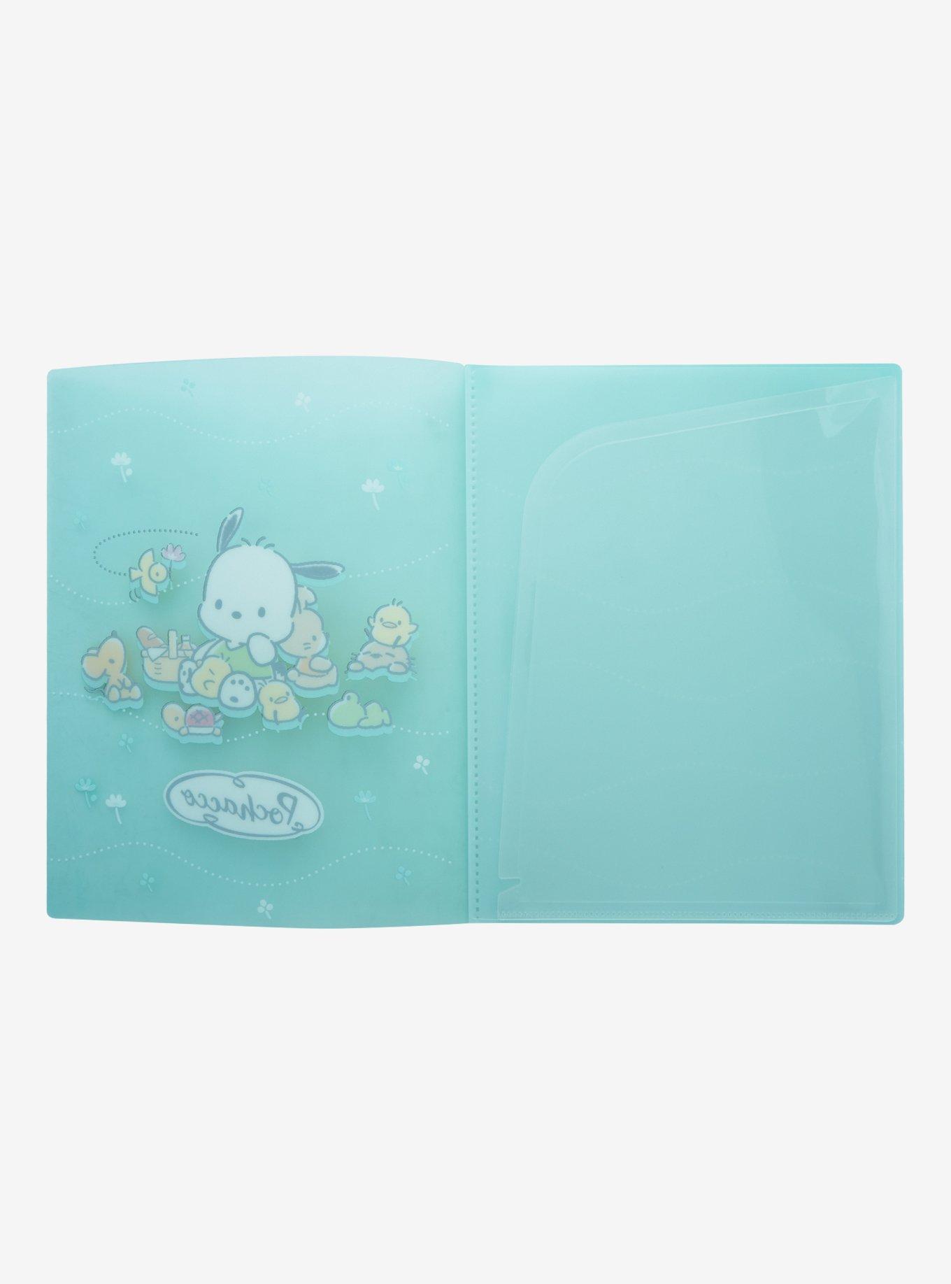 Pochacco Clear File Pocket Folder, , alternate