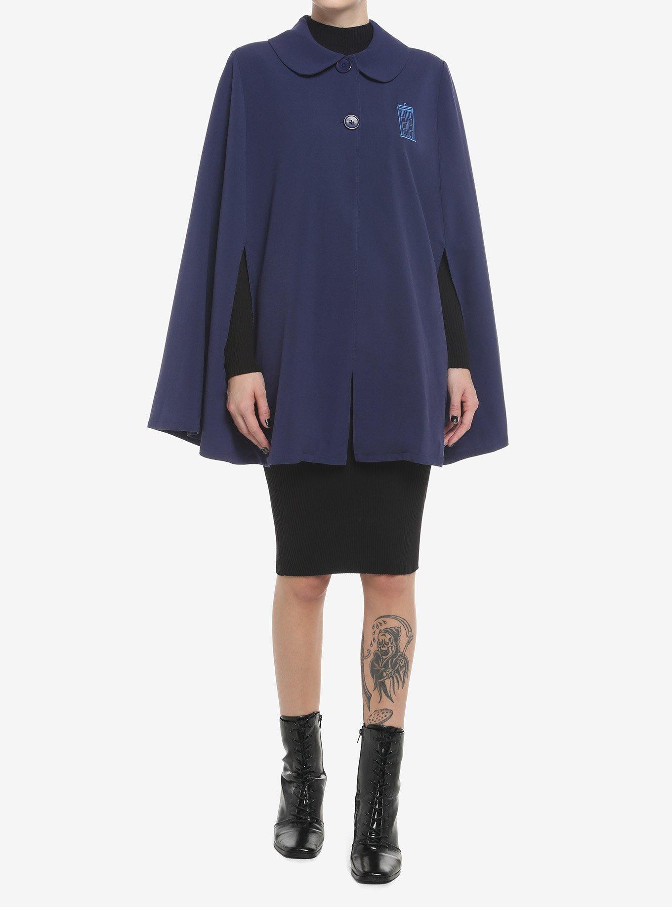 Her Universe Doctor Who TARDIS Cape, , hi-res