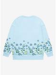 Disney Princess Cinderella Embroidered Floral Sweatshirt, LIGHT BLUE, alternate