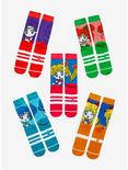 Sailor Moon Character Crew Socks 5 Pair, , alternate