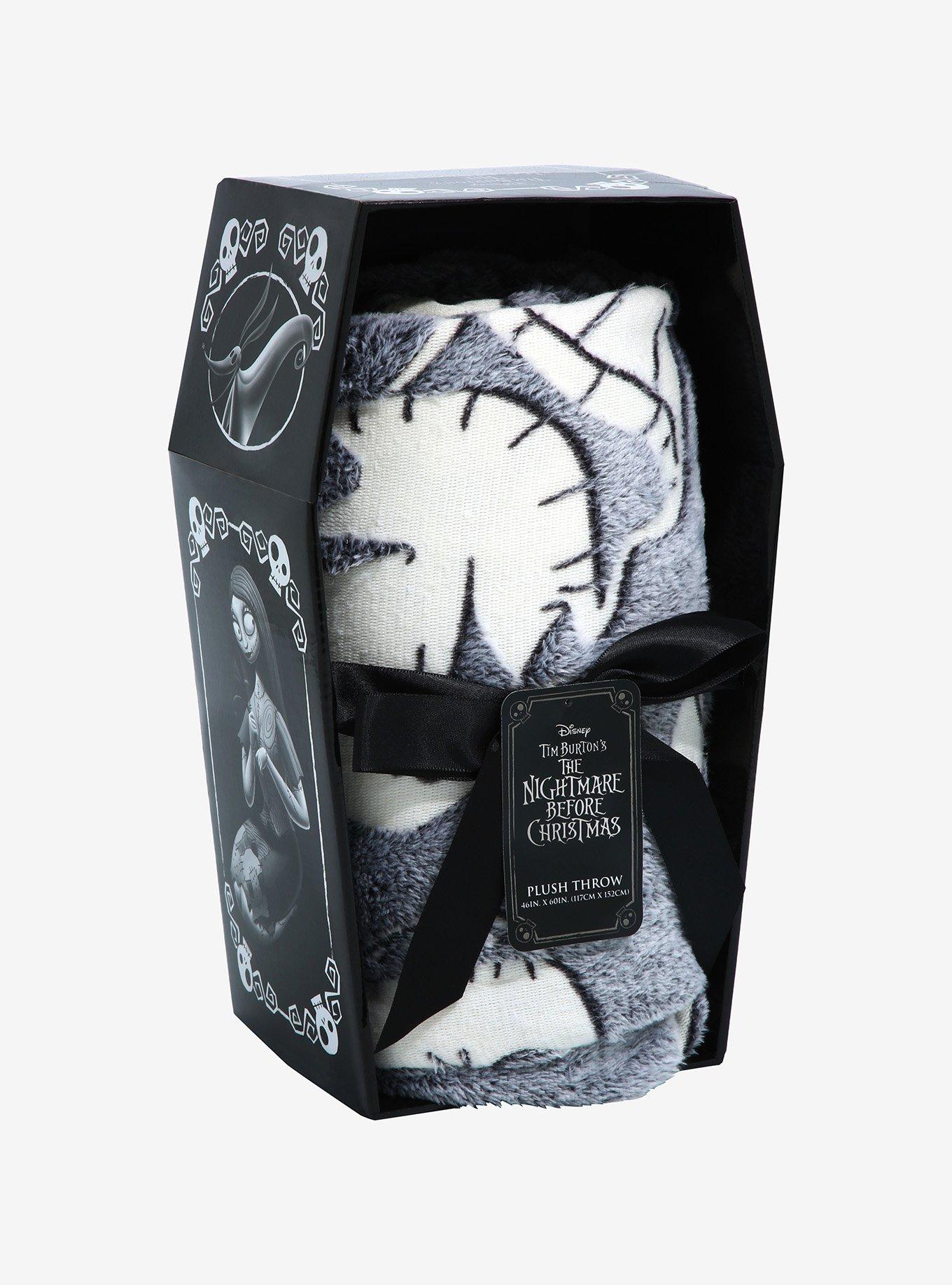 Disney The Nightmare Before Christmas Jack and Oogie Boogie Glow-in-the-Dark Boxed Throw - BoxLunch Exclusive, , alternate