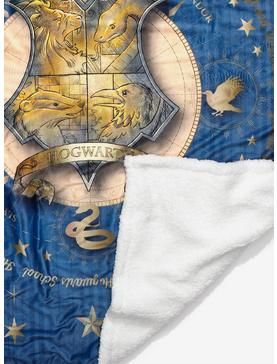 Harry Potter Hogwarts Starry Sherpa Throw - BoxLunch Exclusive, , hi-res
