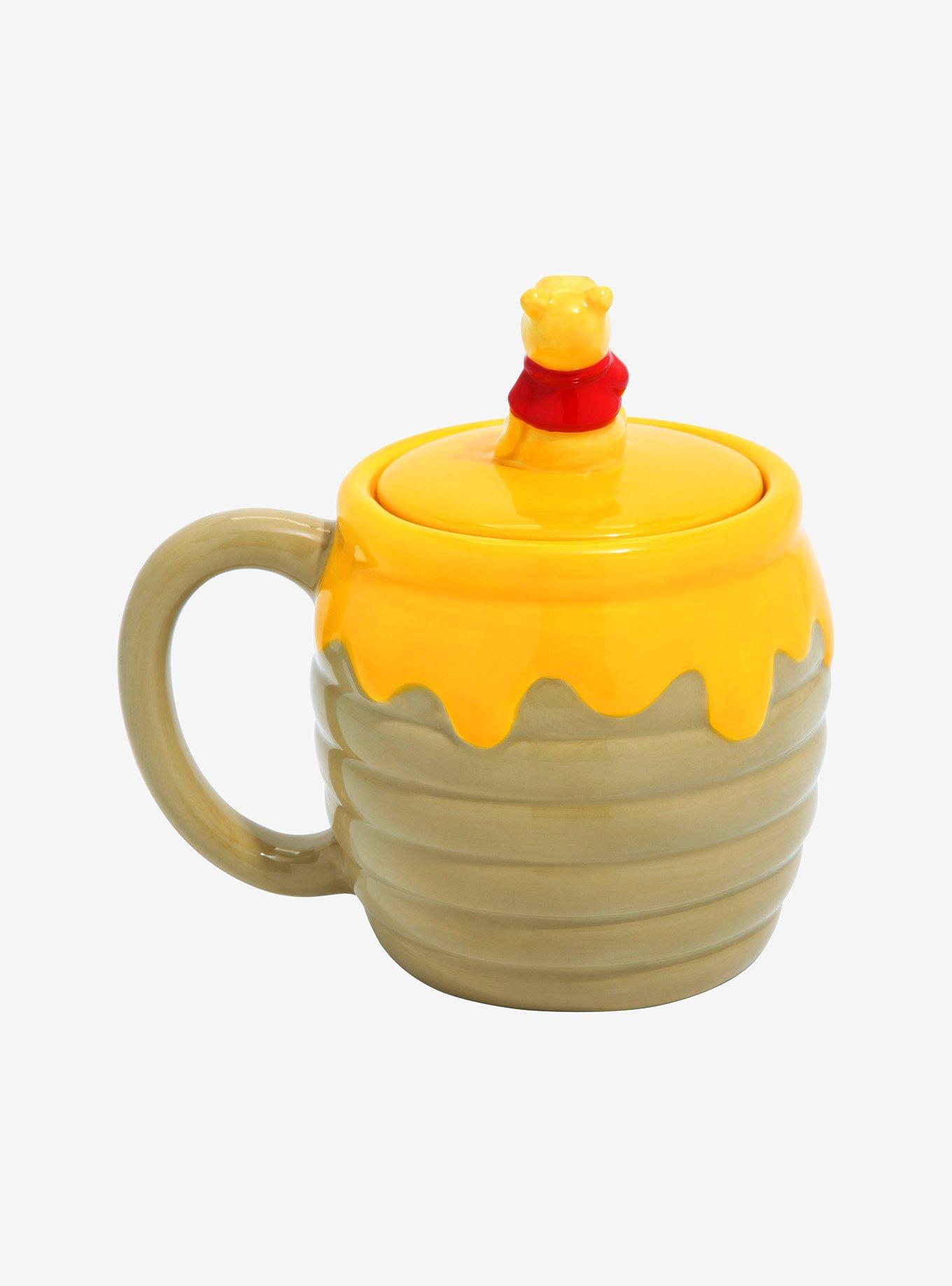 Disney Winnie the Pooh Hunny Mug with Lid, , alternate