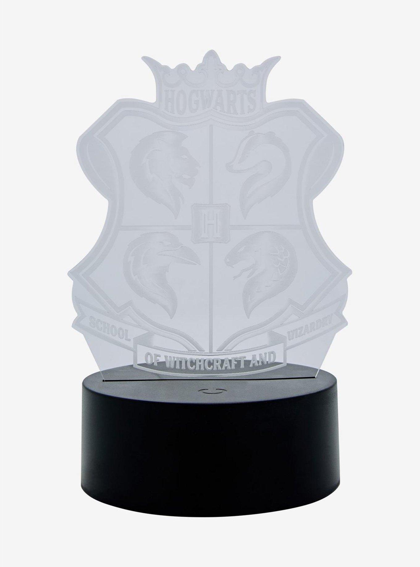 Harry Potter Hogwarts Crest Color-Changing LED Acrylic Light, , alternate