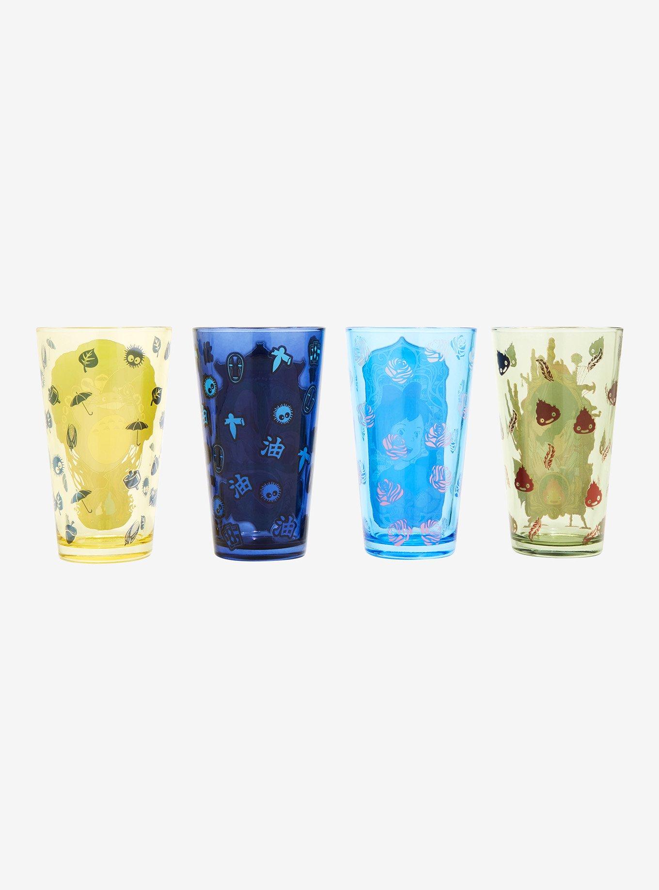 Studio Ghibli Icon Portraits Pint Glass Set - BoxLunch Exclusive, , alternate