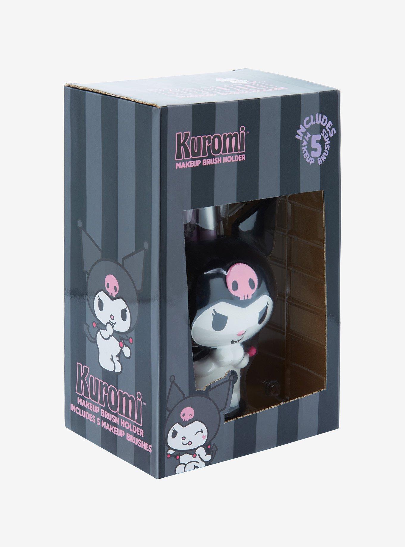 Kuromi Makeup Brush Holder Set, , alternate