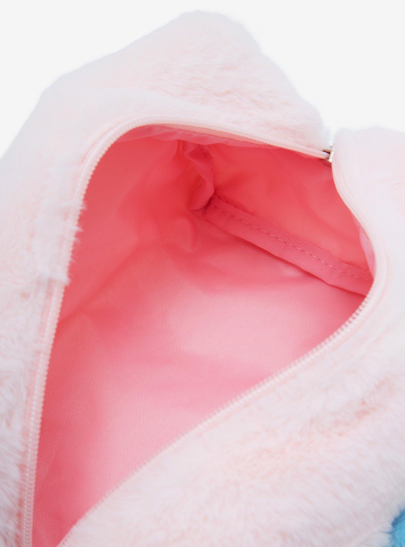 My Melody Fuzzy Plush Makeup Bag, , alternate