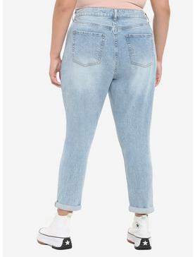 Little Twin Stars Mom Jeans Plus Size, , hi-res