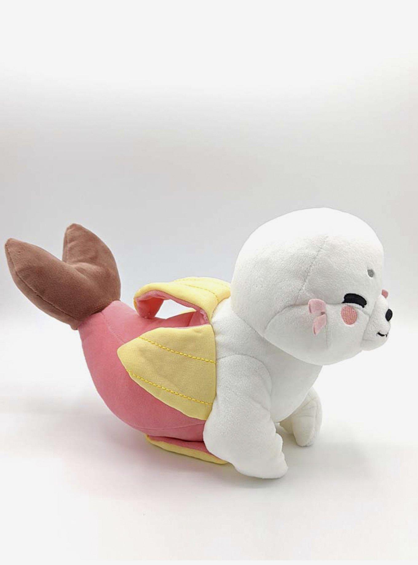 Tasty Peach Fresh Pink Banana Seal Plush, , alternate