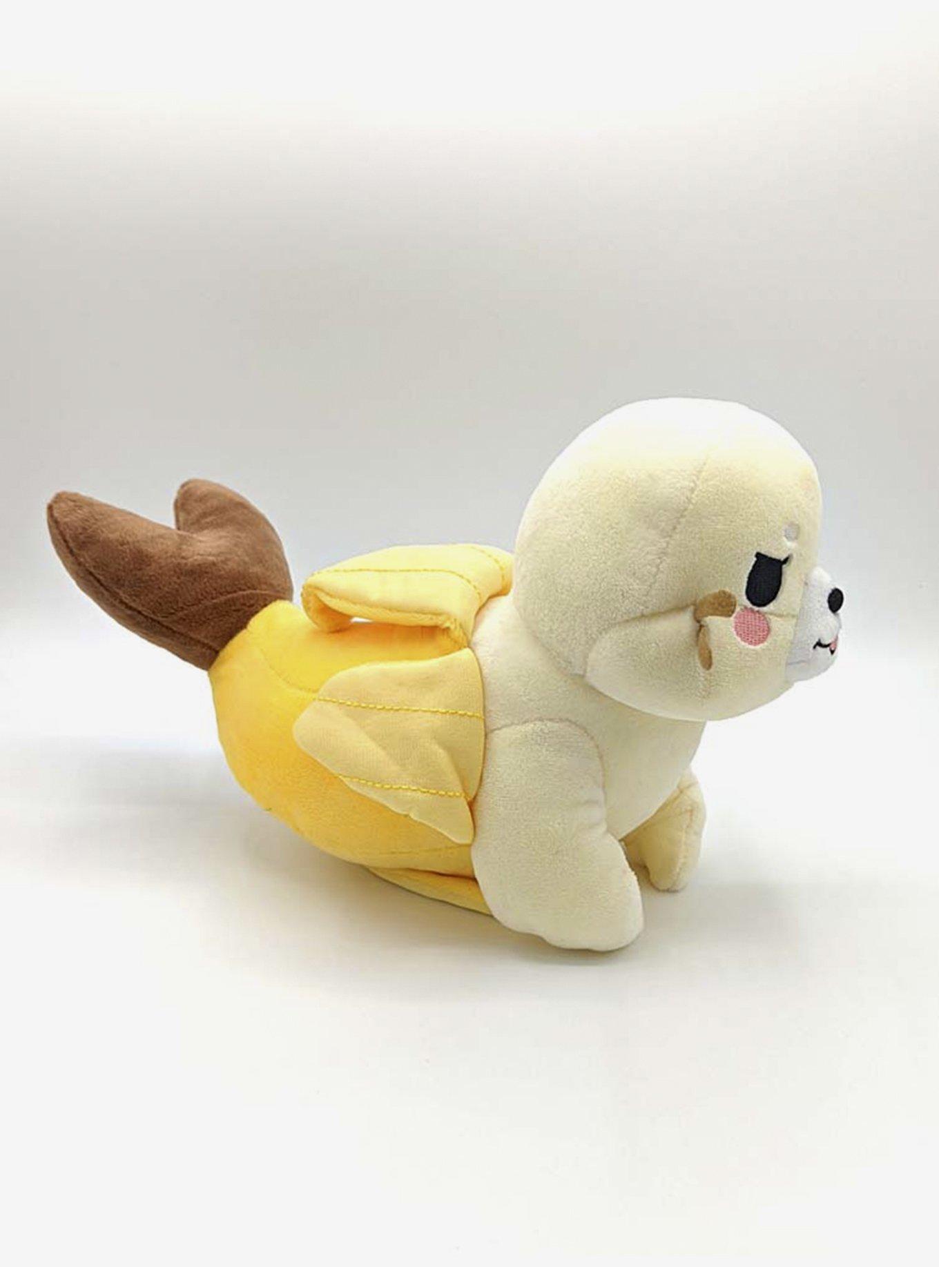 Tasty Peach Ripe Banana Seal Plush, , hi-res