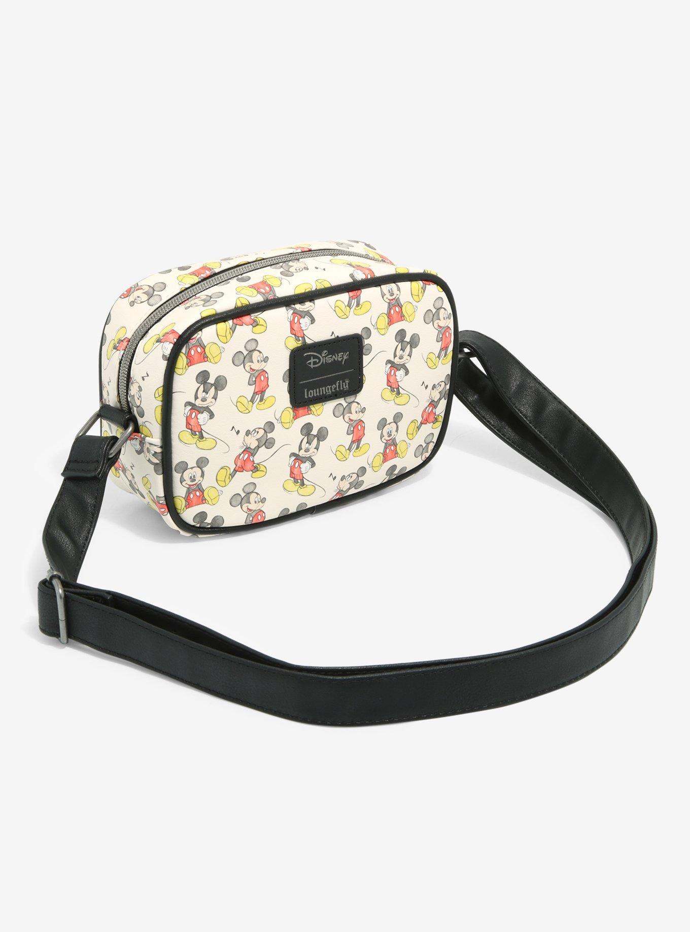 Loungefly Disney Mickey Mouse Doodle Camera Crossbody Bag, , alternate