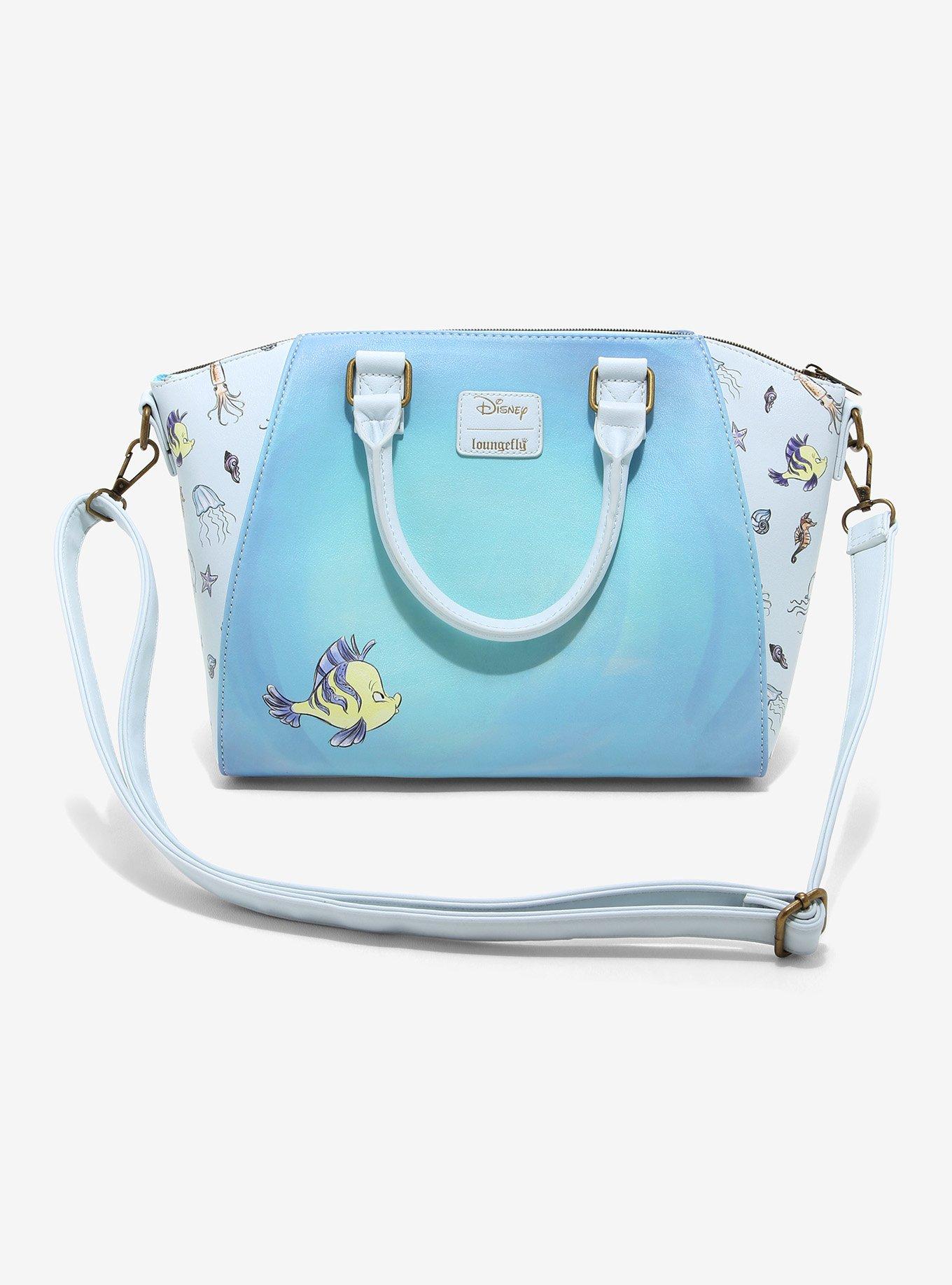 Loungefly Disney The Little Mermaid Ariel Moon Satchel Bag, , alternate