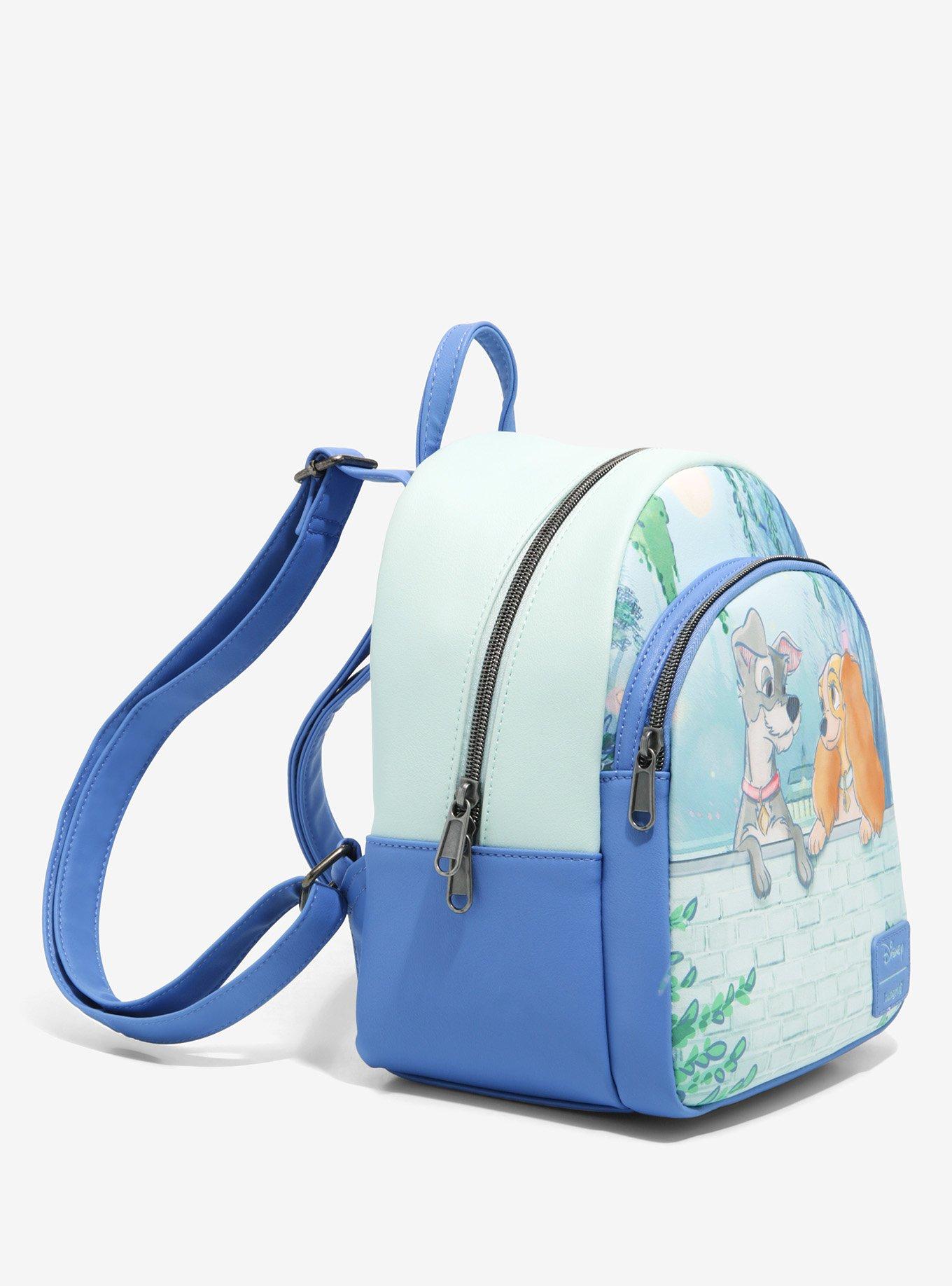 Loungefly Disney Lady And The Tramp Gazing Mini Backpack, , hi-res
