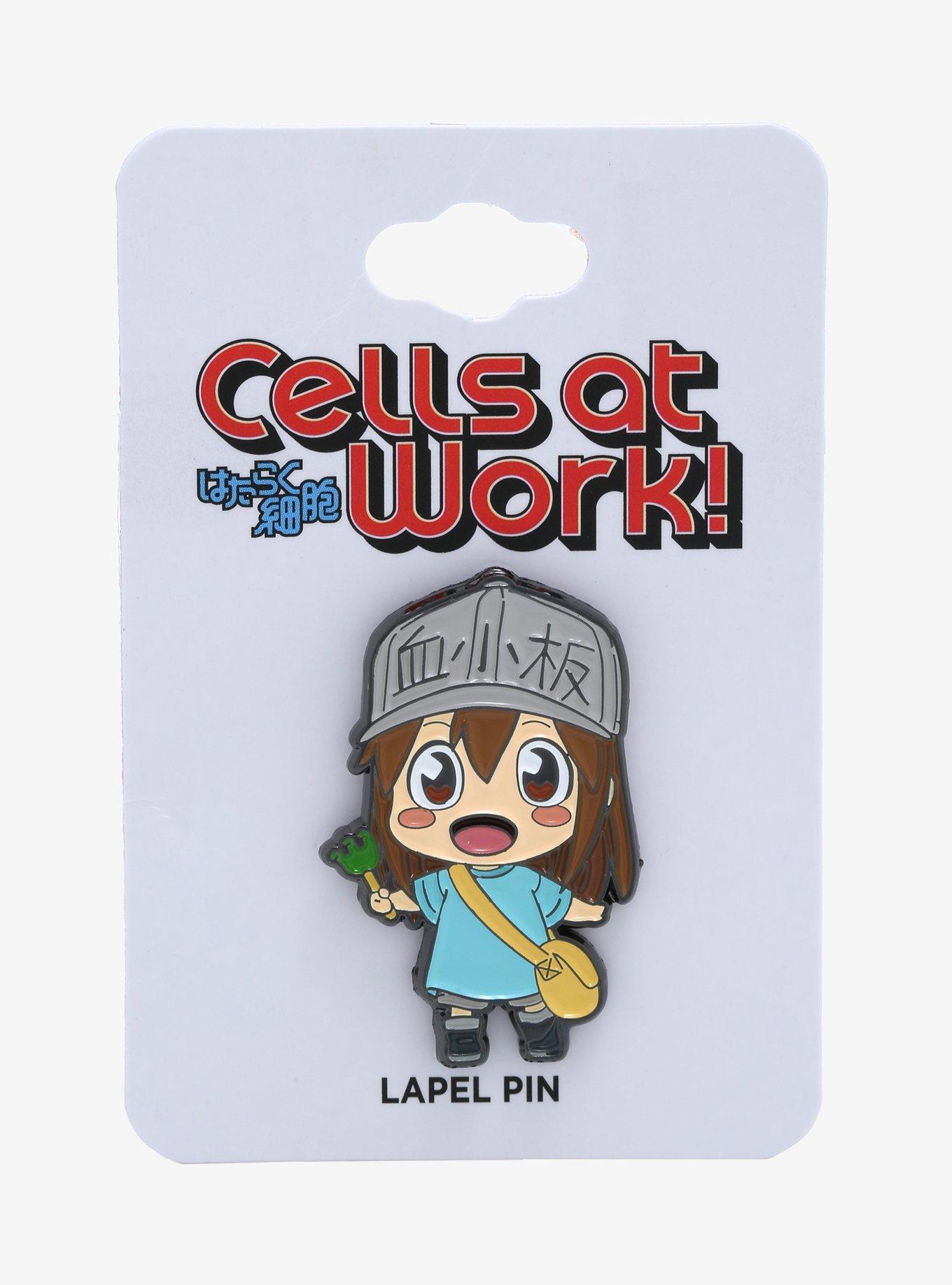 Cells at Work! Chibi Platelet Enamel Pin - BoxLunch Exclusive, , alternate