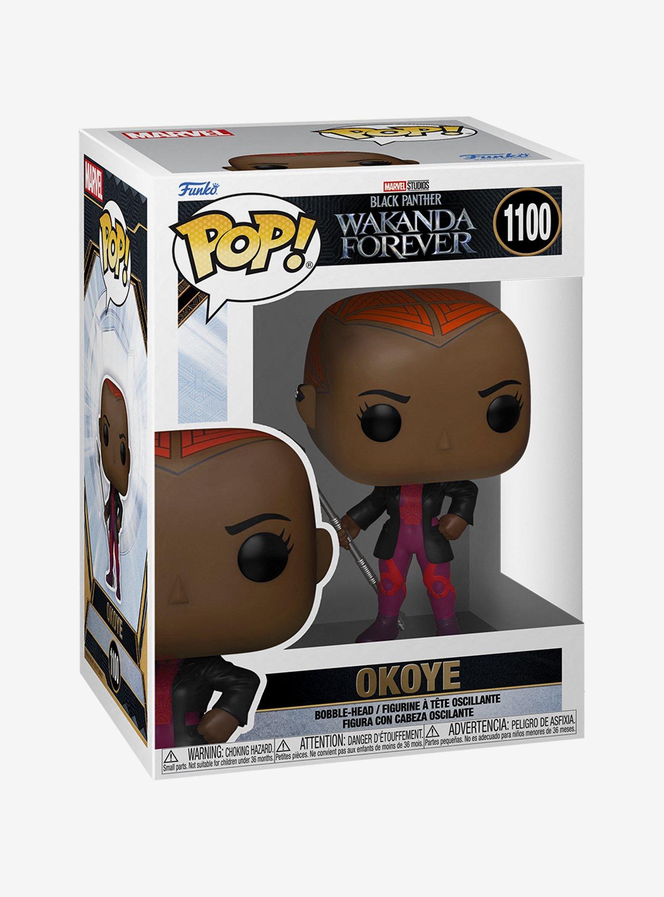 Funko Marvel Black Panther: Wakanda Forever Pop! Okoye Vinyl Bobble-Head, , alternate