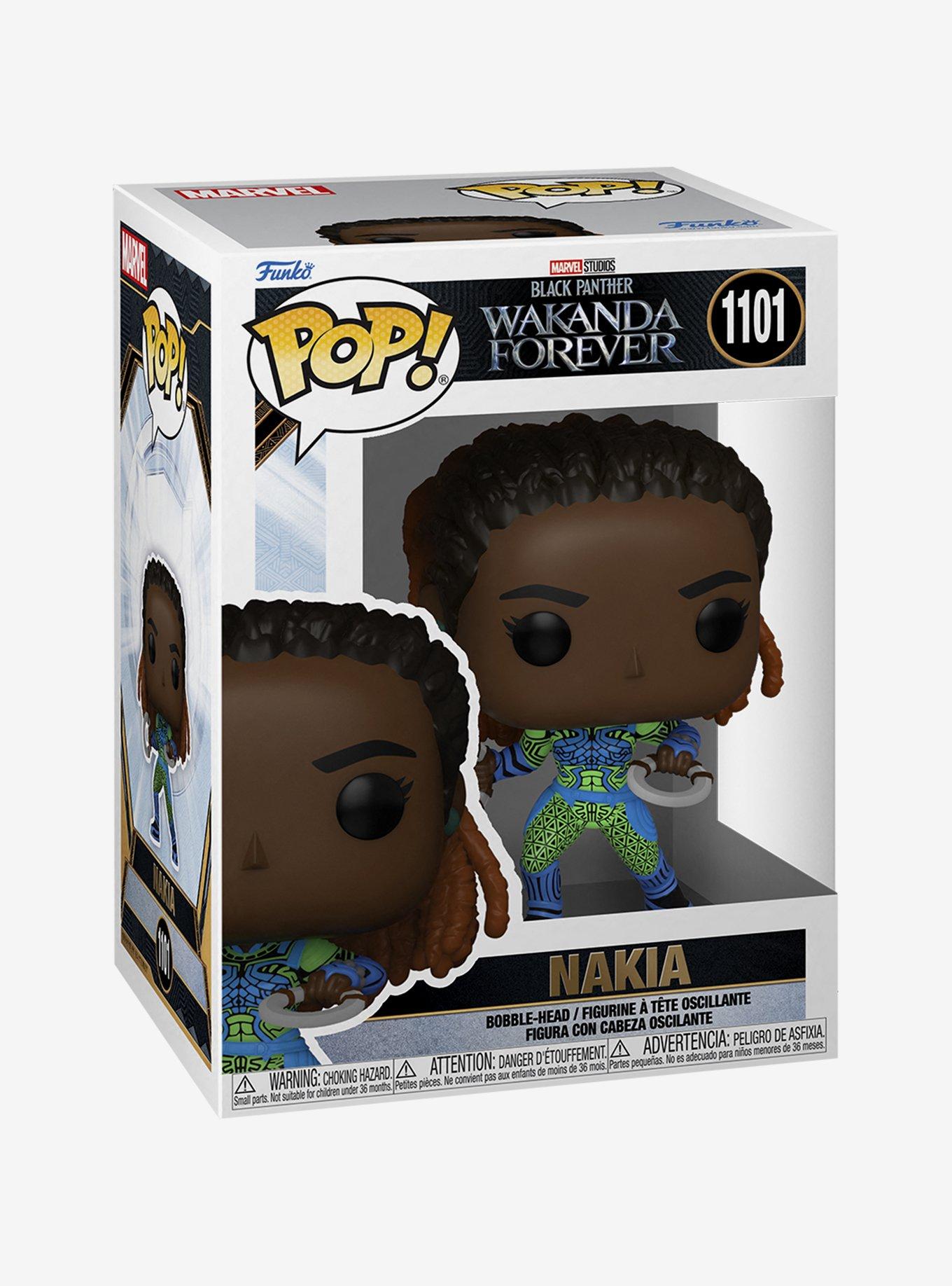Funko Marvel Black Panther: Wakanda Forever Pop! Nakia Vinyl Bobble-Head, , alternate