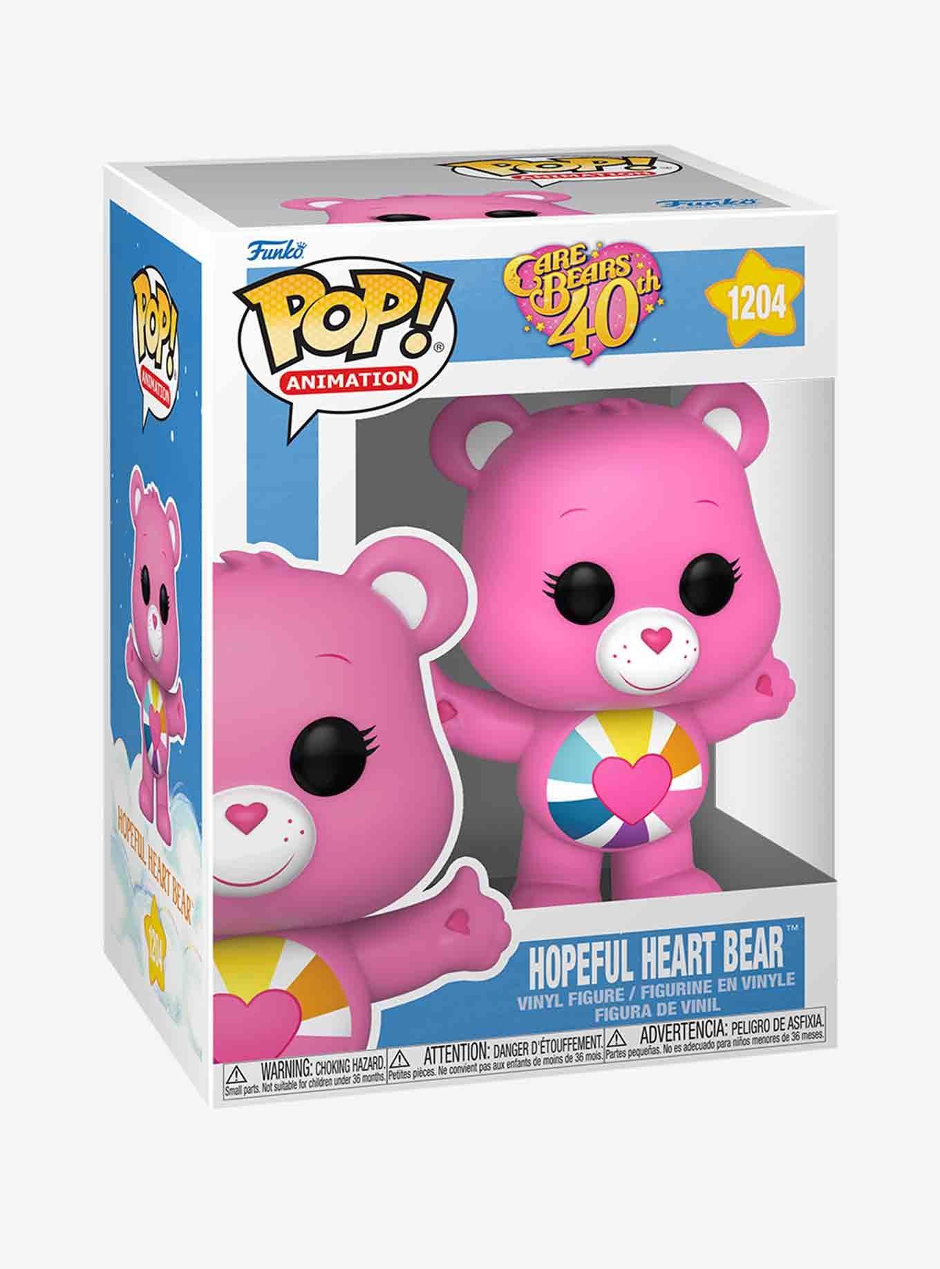 Funko Care Bears 40th Pop! Animation Hopeful Heart Bear Vinyl Figure, , alternate