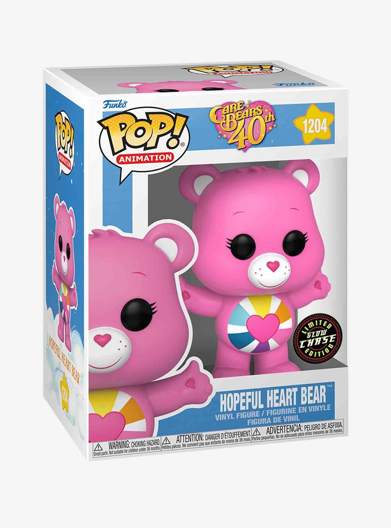 Funko Care Bears 40th Pop! Animation Hopeful Heart Bear Vinyl Figure, , alternate