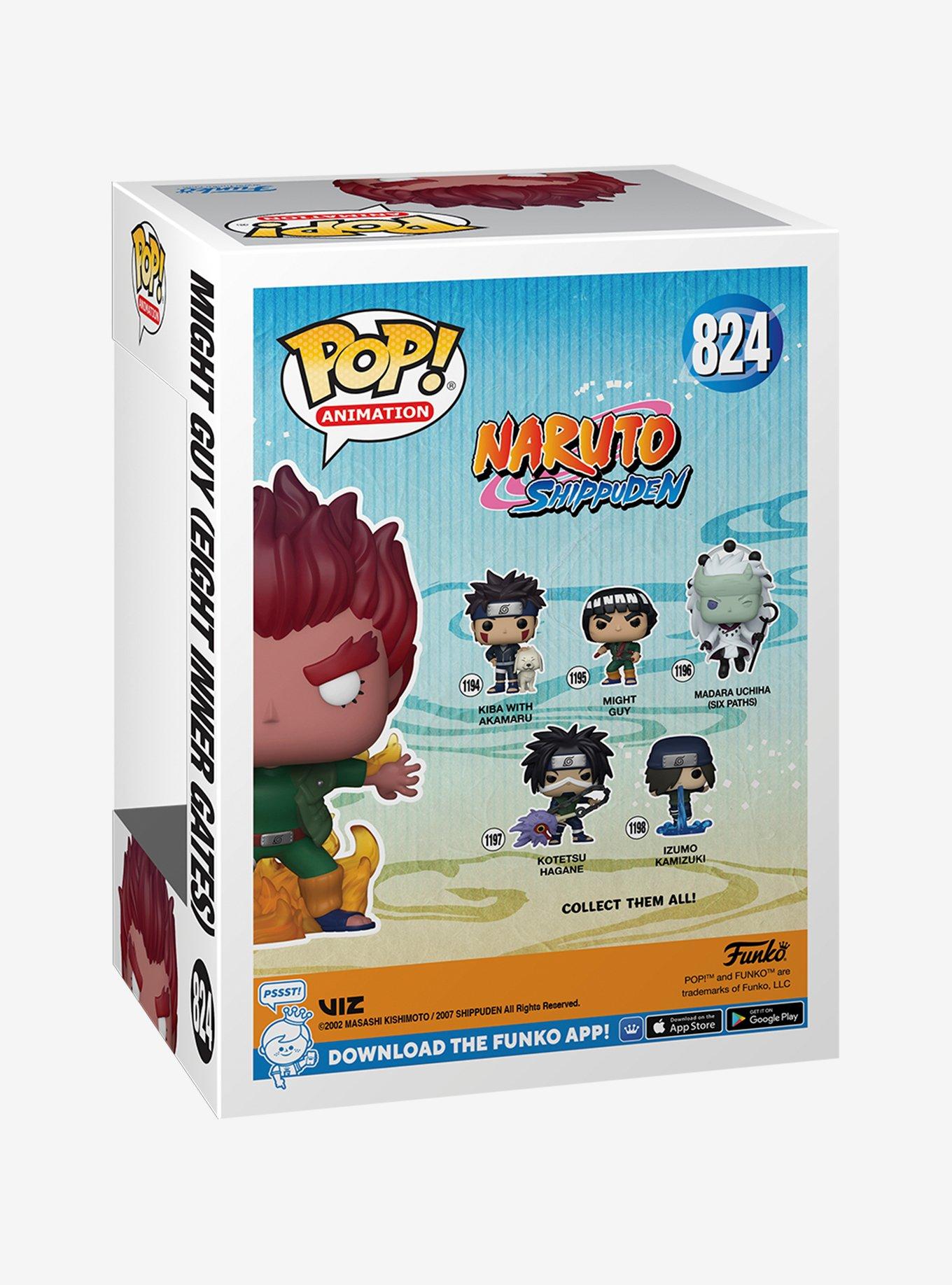 Funko Naruto Shippuden Pop! Animation Might Guy (Eight Inner Gates) Vinyl Figure, , alternate
