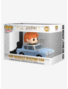 Funko Harry Potter Pop! Rides Ron Weasley In Flying Car Vinyl Figure, , hi-res