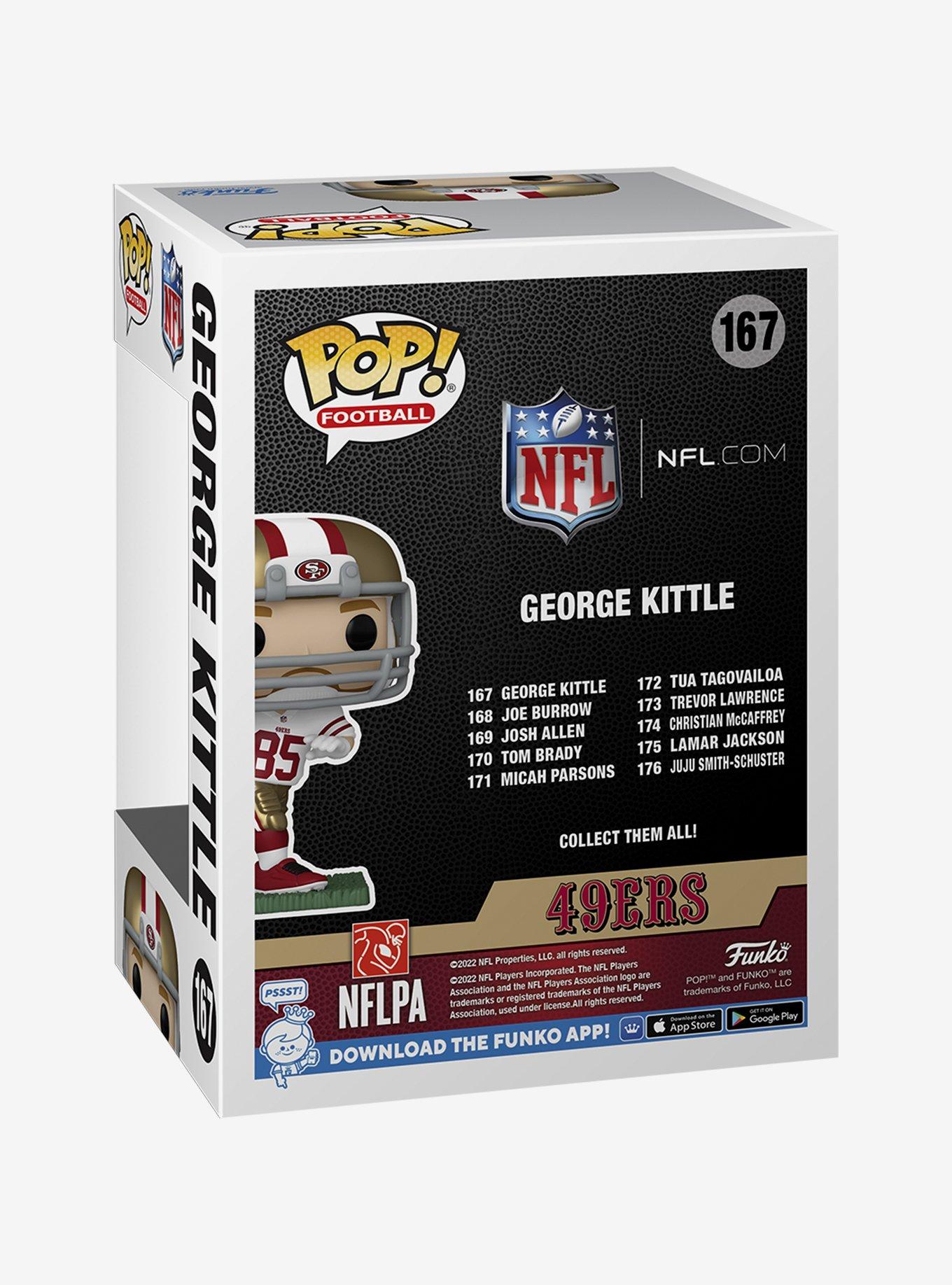 Funko NFL San Francisco 49ers Pop! Football George Kittle Vinyl Figure, , alternate