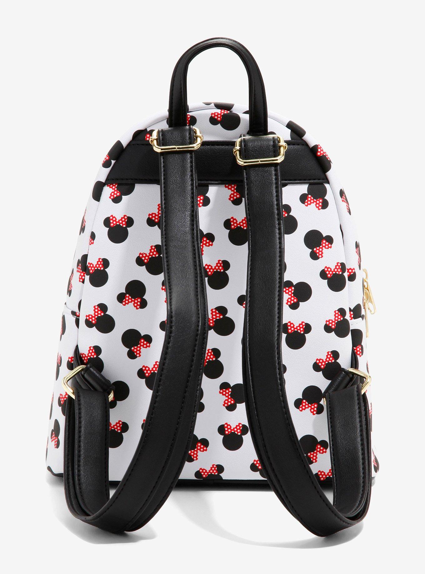 Loungefly Disney Minnie Mouse Heads Mini Backpack, , alternate